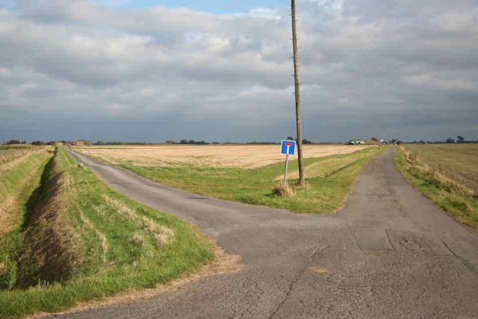 Fork in the road